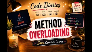 Method Overloading in Java Same Method Name Different Parameters Java Complete Course