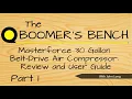 Boomer s Bench Masterforce 30 Gallon Compressor