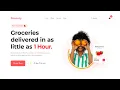 Simple Grocery Delivery Website FREE Bootstrap Source Code