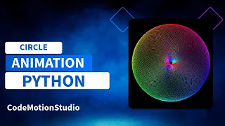 How to Make Circle Animation Python
