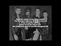 The Clash - Spanish Bombs (lyrics)