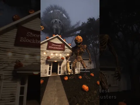 Halloween Nightmare.🎃 Last day of watching the house on the other side.#horror #animation #nightmare