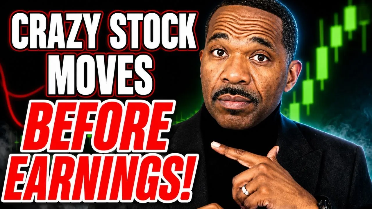 CRAZY STOCK MOVES BEFORE EARNINGS‼️