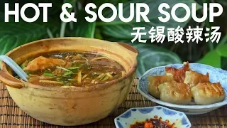 سوپ داغ و ترش اصلی  به سبک وکسی         دندنها