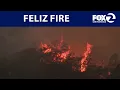 Feliz Fire in Mendocino County grows to more than 840 acres prompts evacuation orders KTVU