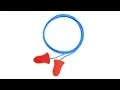 Honeywell Super Leight Corded Pre-Shaped Single Use Foam Earplugs R-01180