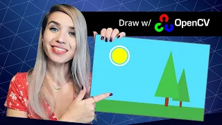 Draw with OpenCV - No more Photoshop Graphic Design with Python