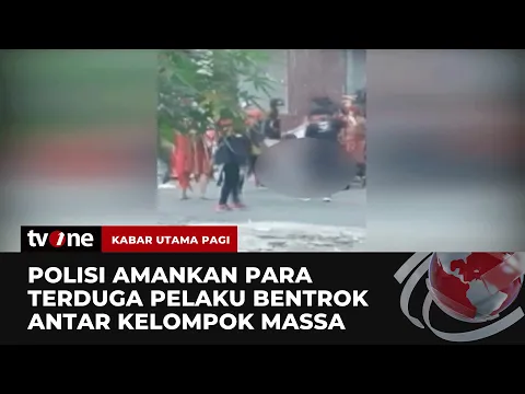 Pasca Bentrok 2 Kelompok Massa, 7 Orang & Sejumlah Barang Bukti Diamankan Polisi
