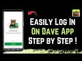 How to Login on Dave App Sign In Dave Banking