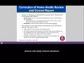 CMS Update Correction of Home Health Review and Correct