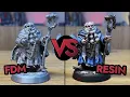 Resin VS FDM 3D printers Which one is the best for miniatures