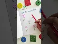 Count and draw the number of petals - counting practice worksheets for toddlers