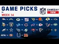NFL Week 14 Game Picks