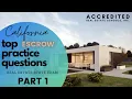 Top Questions for Escrow Part 1 California Real Estate Exam Practice Questions