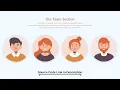 Create Responsive Our Team Section Design With Hover Effects in HTML CSS Bootstrap