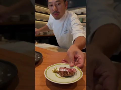 USHIO is an #omakase experience centred around Akami #Wagyu.📍12 Charlotte Street, London, W1T 2LU