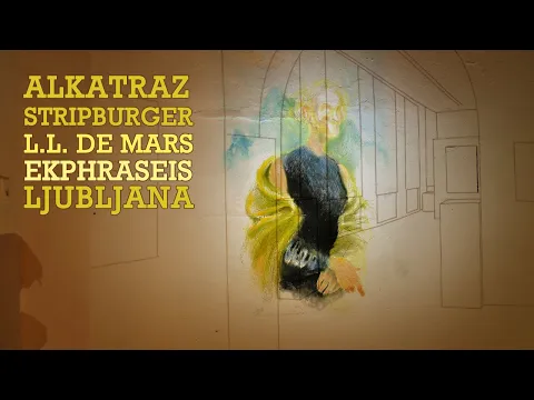 Ekphraseis - Une exposition - L.L. de Mars pour Stripburger - Alkatraz Galerija, Ljubljana, 2025