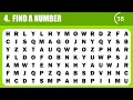 FIND HIDDEN WORDS I PUZZLE NO 65 I WORD SEARCH I 28th JULY