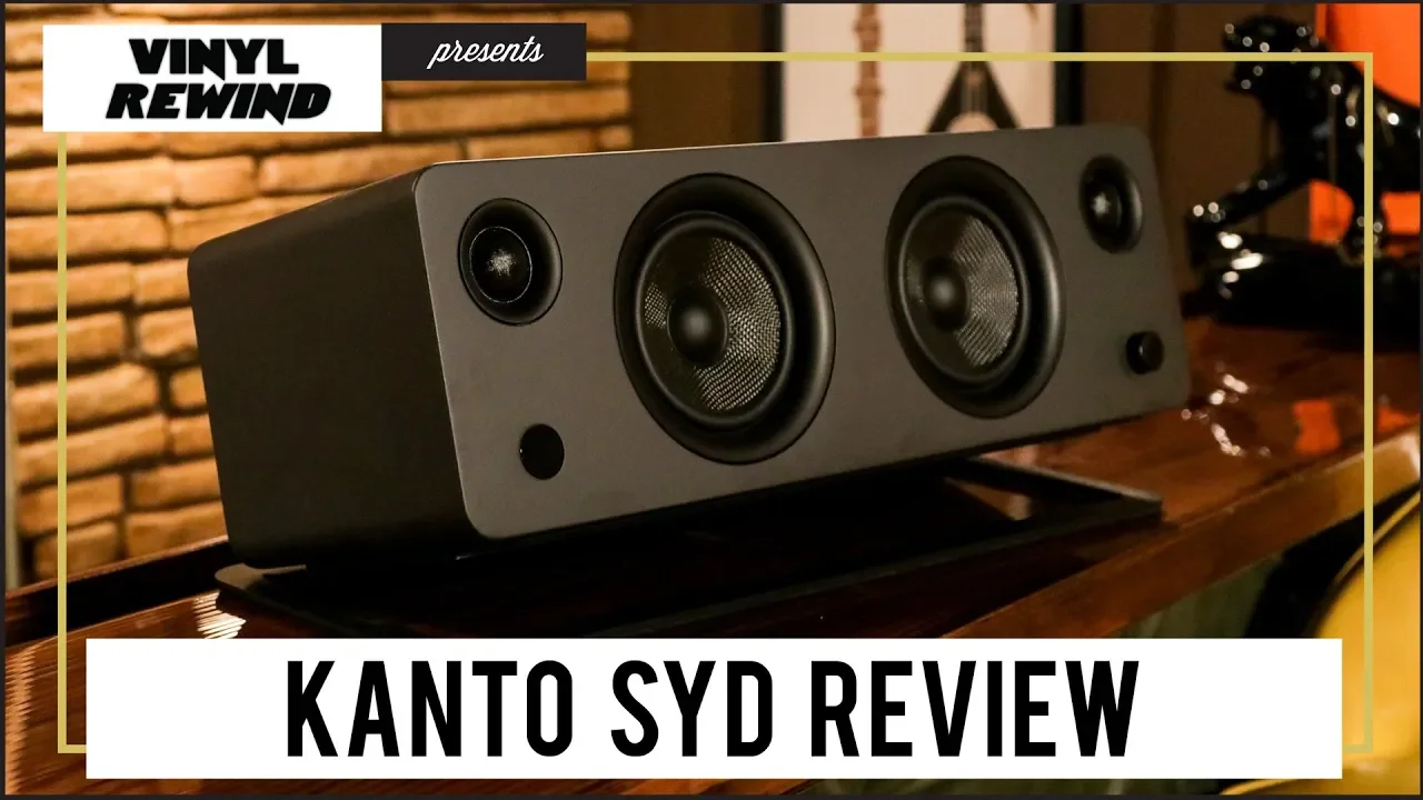 Kanto SYD all-in-one speaker product review | Vinyl Rewind