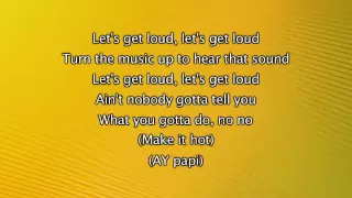 Download Jennifer Lopez - Let's Get Loud, Lyrics In Video MP3