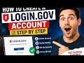 How to create a Login gov account step by step