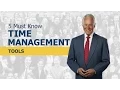 5 Must Know Time Management Tools