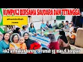 KUMPUL2 BERSAMA SAUDARA DAN TETANGGA DI RUMAH YANG MAU DI BANGUN DAN DI AWALI PONDASI BESOK !