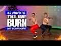 Download Lagu 45-Min FULL BODY Bodyweight Workout - No Equipment INTERVALS!