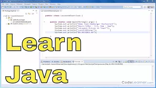 11x - Learn Java