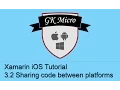 Xamarin iOS Tutorial 3 2 - How to Share Code between Android iOS Windows Phone or Mac