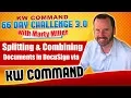 Splitting Combining Documents in DocuSign via KW Command KW Command 66 Day Challenge 3 0 Day 22