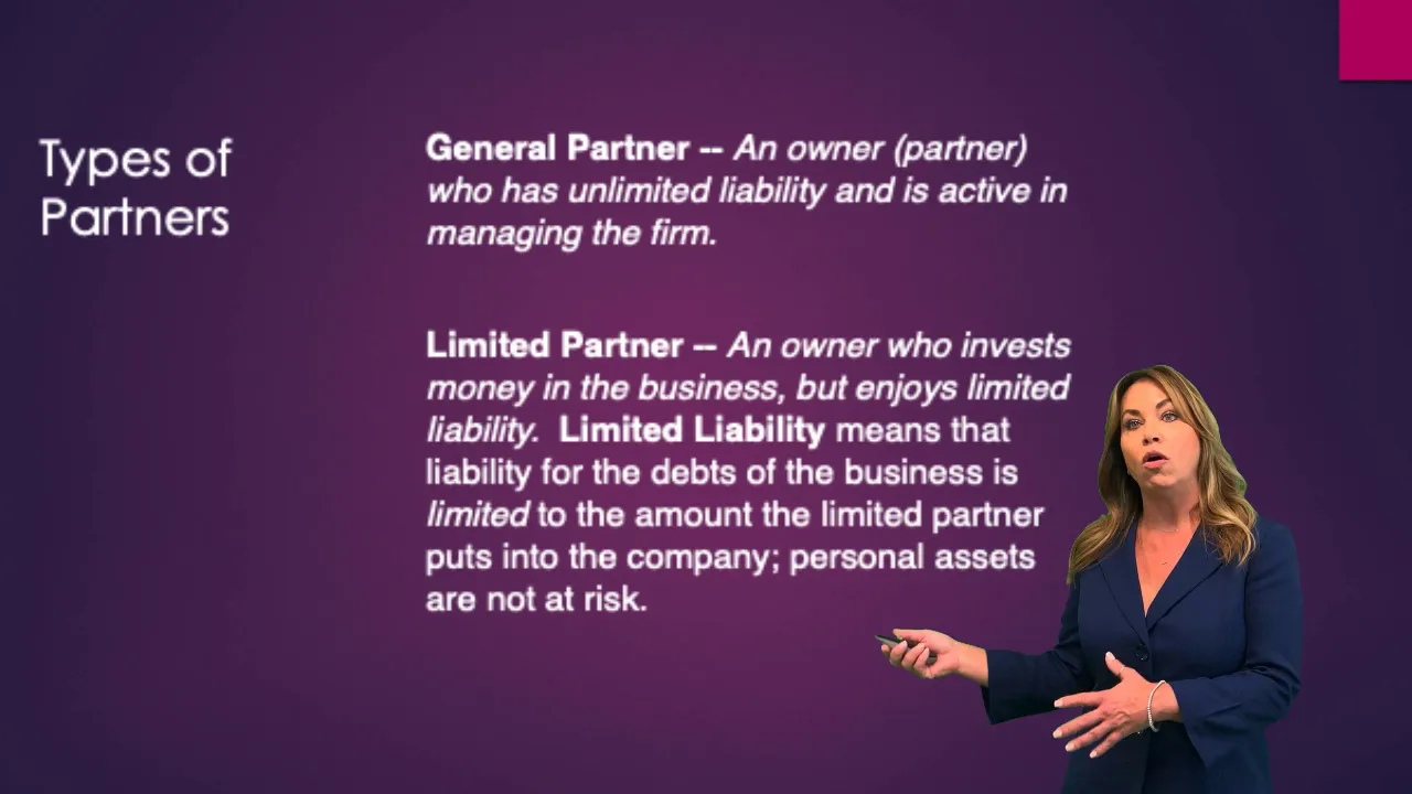 3 Basic Types of Business Entities (Professor Lisa Farmer)
