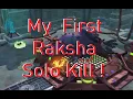 Runescape 3 My First Raksha Solo Kill Before Nerf over 9 hours of attempts and 23 onyx used