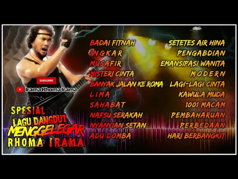 Download MP3 Lagu-Lagu Menggelegar Rhoma Irama