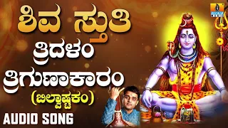 shiva sthuthi tridalam trigunaakaaram bilvashtakam lord shiva song devotional song