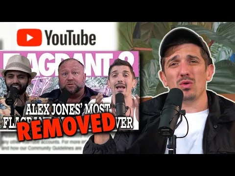 Download MP3 Alex Jones Episode Was Removed: YouTube Responds | Flagrant 2  with Andrew Schulz and Akaash Singh