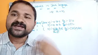 Literals in Java Programming