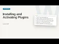 Installing and Activating Plugins WordPress Development Tutorial