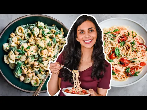 VEGAN PASTA FOR SUMMER | pasta three ways