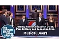Download Lagu Musical Beers with Jeremy Renner, Elizabeth Olsen, Paul Bettany and Sebastian Stan