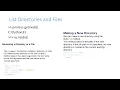 9 Python Directory and Files Management