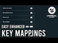 Key Mappings in Unreal Engine 5 3 Enhanced Input System