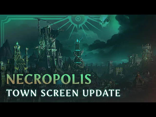 Heroes of Might &amp; Magic: Olden Era — Necropolis Town Screen Update