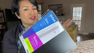 Oxford Spiral Notebooks 3-Subject Wide Ruled Paper Review