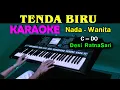 Download Lagu TENDA BIRU - Desi RatnaSari | KARAOKE Nada Wanita