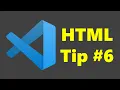 Visual Studio Code - Generate multiple tags