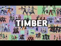 Download Lagu HAPPY NEW YEAR!!! Pitbull ft. Ke$ha -  Timber - NARUTO CHARACTERS | Naruto MMD