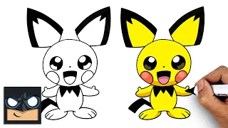 How to Draw Pichu | Pokemon