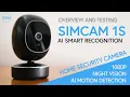 Simcam 1s AI Camera Overview - Smart AI Home Security Camera 2020