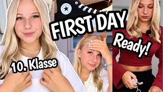 GETTING READY FOR THE FIRST DAY OF SCHOOL 🎀 Neue Haare, neue Outfits & Vorbereitung